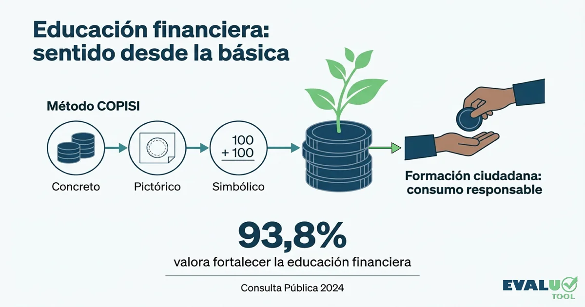 Educación financiera en básica: qué cambia con la actualización curricular 2027 (y cómo evaluarla)